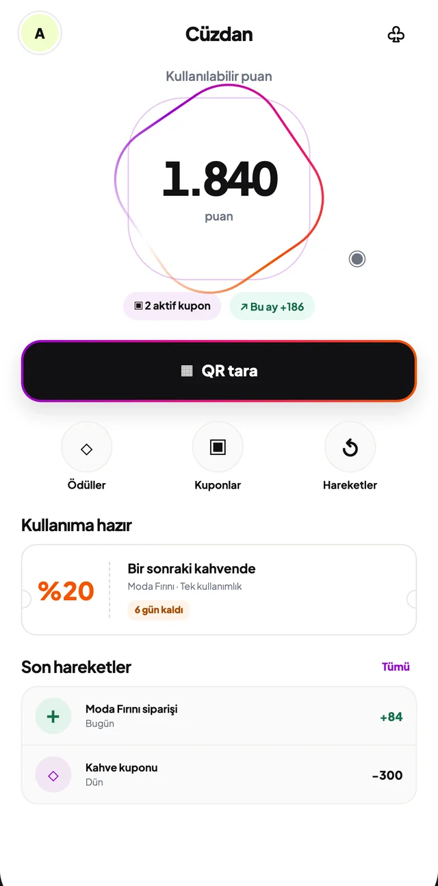 Veni — Ödeme & Cüzdan ekranı